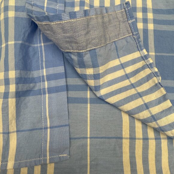 Men's TOMMY HILFIGER Short Sleeve Button-Down Dress Shirt- Size Large - Picture 6 of 12